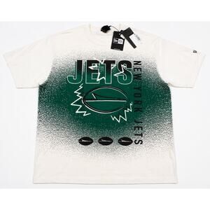 New York Jets T-Shirt Mens XL NFL Green Gradient Logo Tee NWT